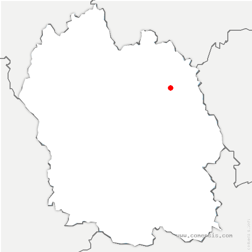 carte de localisation de Chaudeyrac