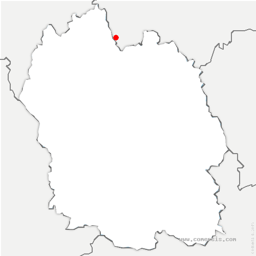 carte de localisation de Concoules