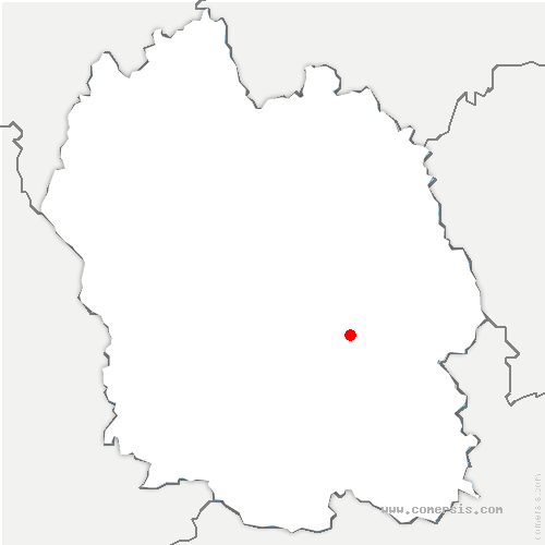 carte de localisation de Fraissinet-de-Lozère