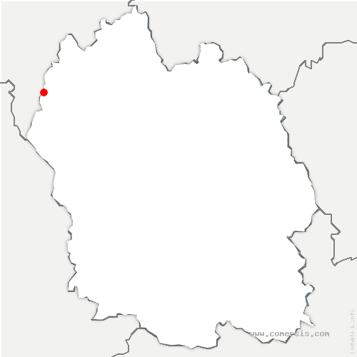 carte de localisation de Grandvals