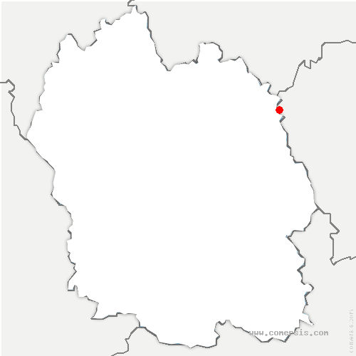 carte de localisation de Langogne