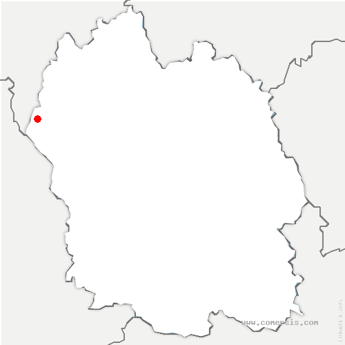 carte de localisation de Lanuéjols