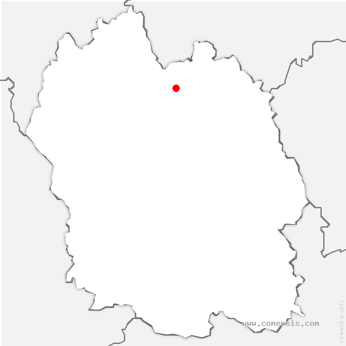 carte de localisation de Laval-Pradel