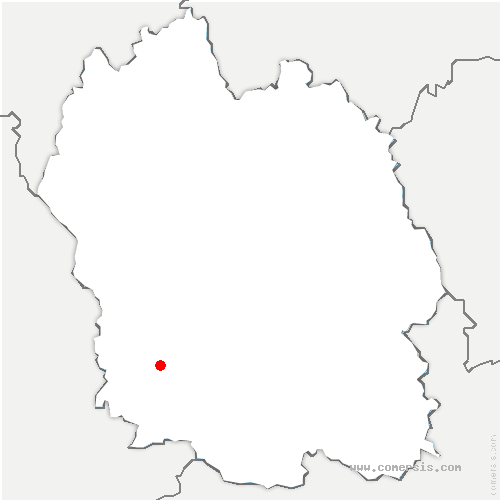 carte de localisation de Malène