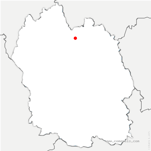 carte de localisation du Martinet