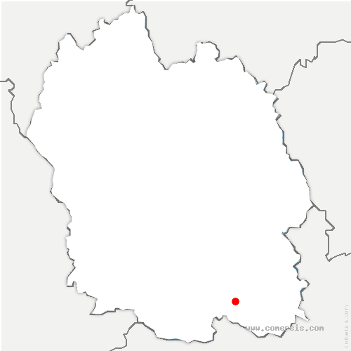 carte de localisation de Molezon