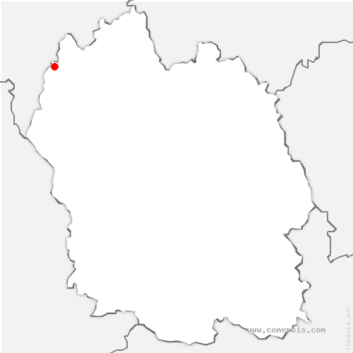 carte de localisation de Noalhac