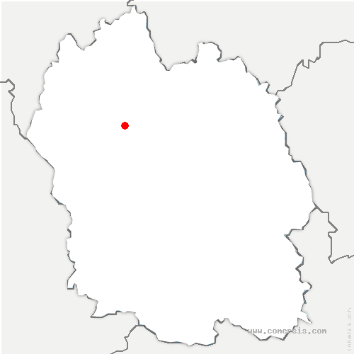 carte de localisation de Peyrolles