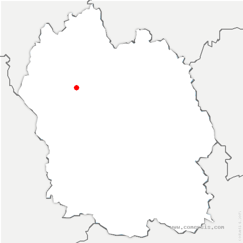 carte de localisation des Plantiers