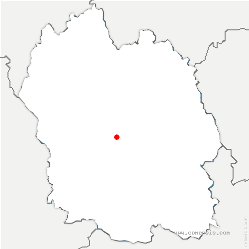 carte de localisation de Saint-Bauzile