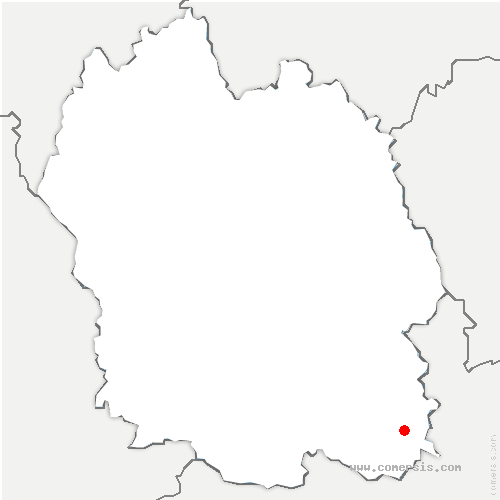 carte de localisation de Saint-Étienne-Vallée-Française