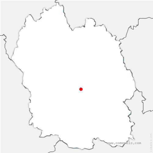 carte de localisation de Saint-Étienne-du-Valdonnez