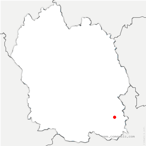 carte de localisation de Saint-Hilaire-de-Lavit