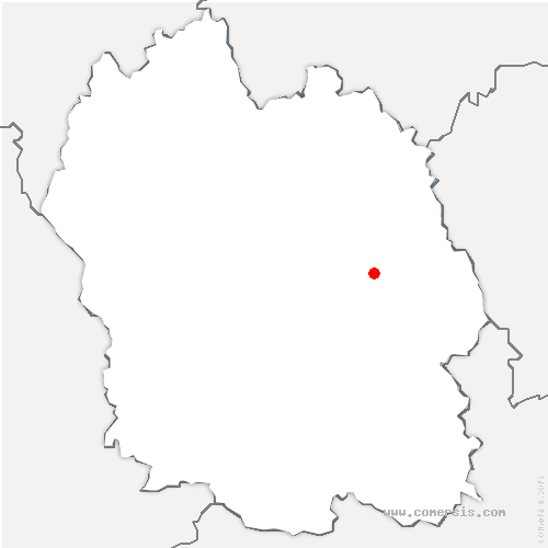 carte de localisation de Saint-Julien-du-Tournel