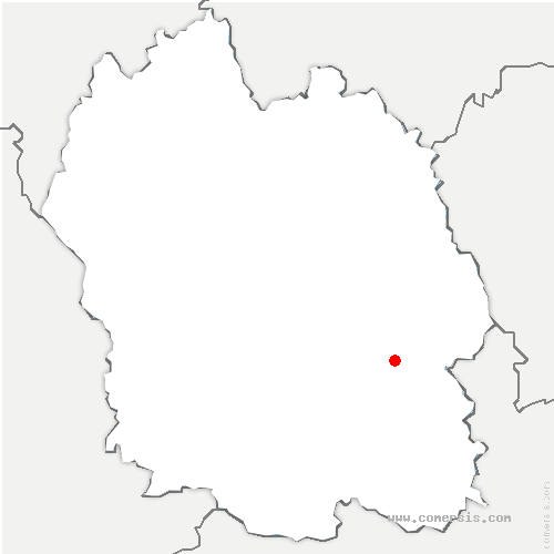 carte de localisation de Saint-Martial