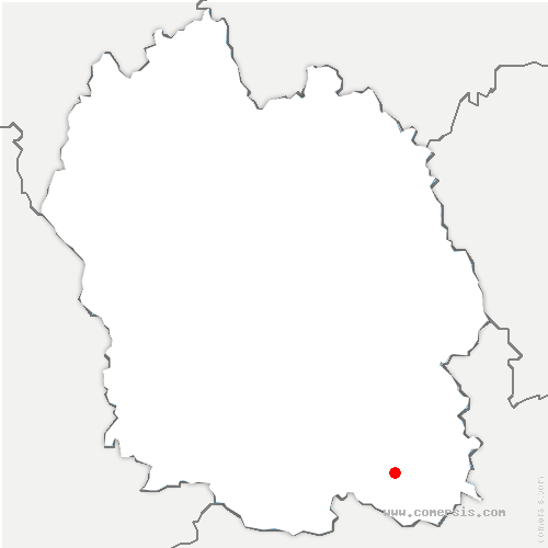 carte de localisation de Saint-Martin-de-Lansuscle