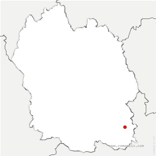 carte de localisation de Saint-Michel-de-Dèze