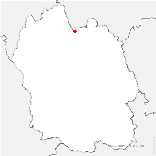 carte de localisation de Saint-Paul-le-Froid