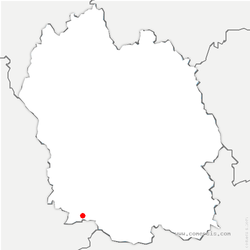 carte de localisation de Saint-Pierre-des-Tripiers
