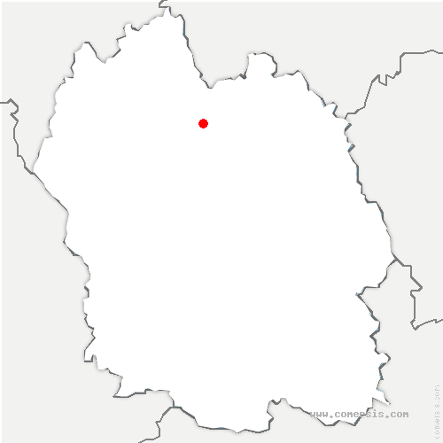 carte de localisation des Salles-du-Gardon