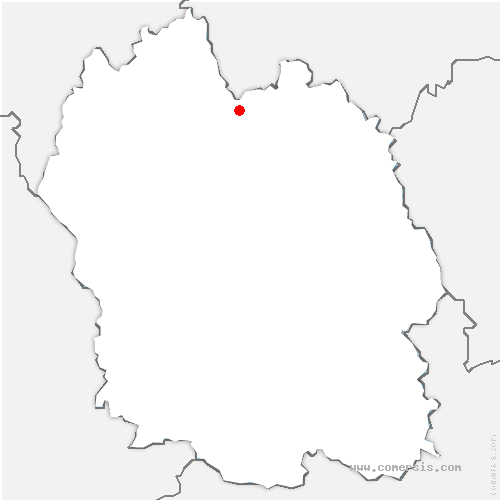carte de localisation de la Vernarède