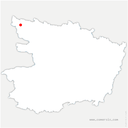 carte de localisation d'Armaillé