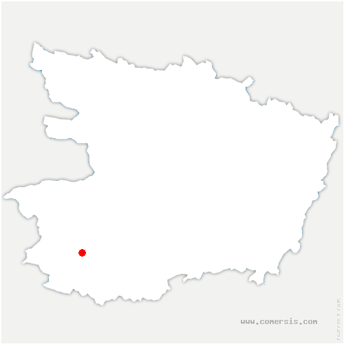 carte de localisation d'Arthezé