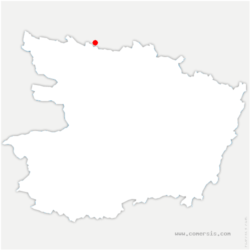 carte de localisation d'Avessac