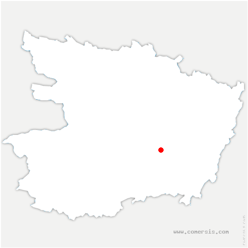 carte de localisation de Basse-Goulaine