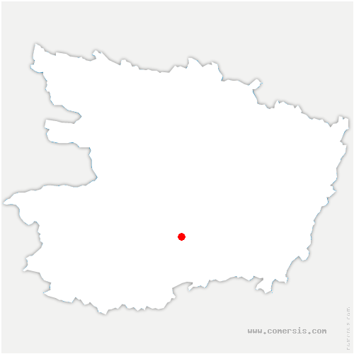 carte de localisation de Bouaye