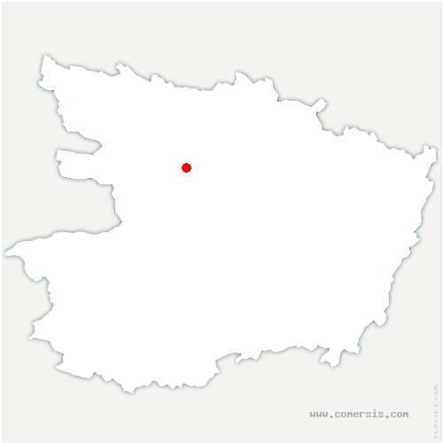 carte de localisation de Bouvron