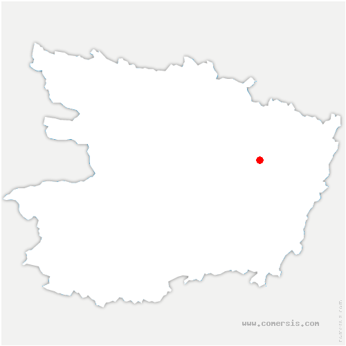 carte de localisation de Brion