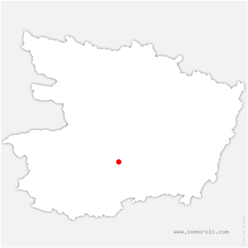 carte de localisation de Champ-sur-Layon