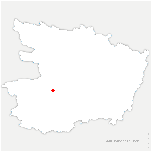 carte de localisation de Chaumes-en-Retz