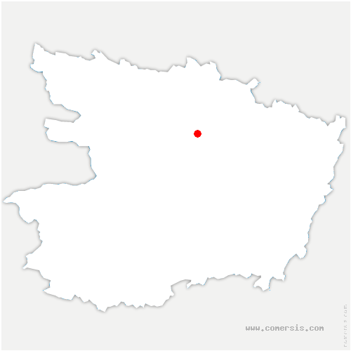 carte de localisation de la Chevallerais