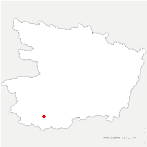 carte de localisation de Clermont-Créans