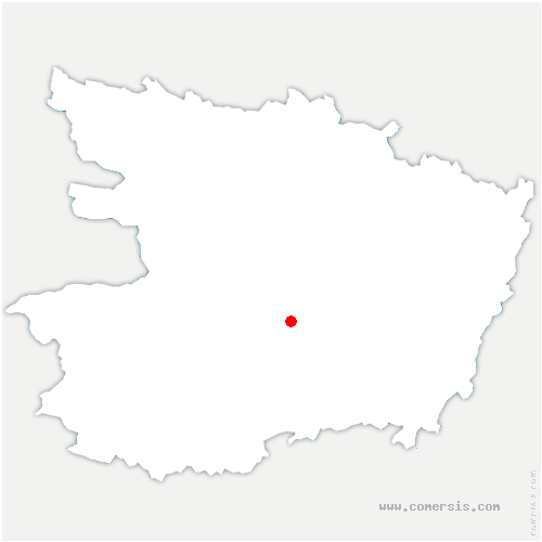 carte de localisation de Couëron