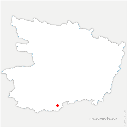 carte de localisation de Coulongé