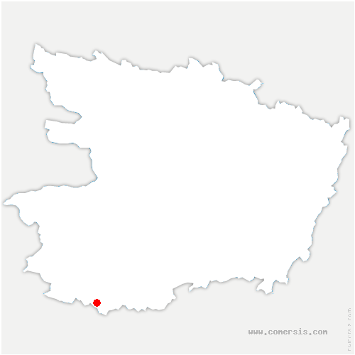 carte de localisation de Craon