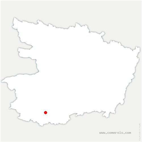 carte de localisation de Denazé