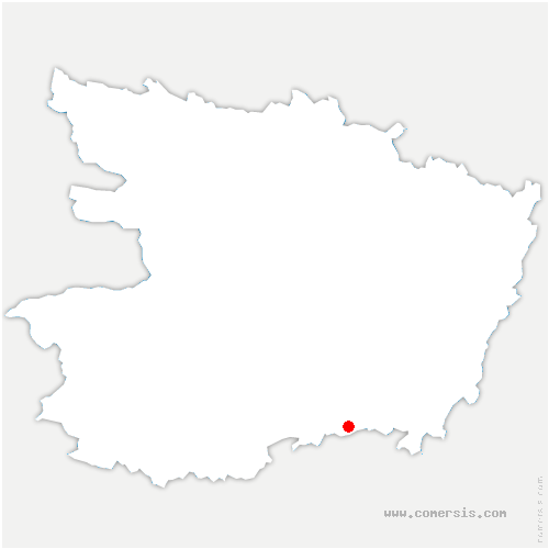 carte de localisation de Flée