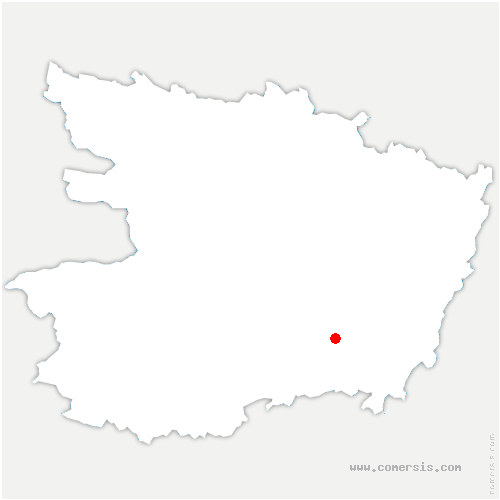 carte de localisation de Forges