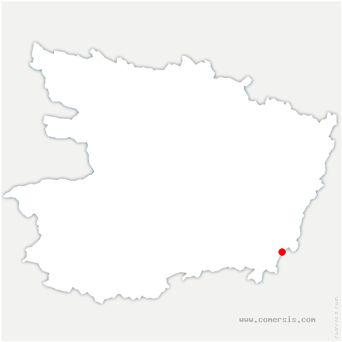 carte de localisation de Gétigné