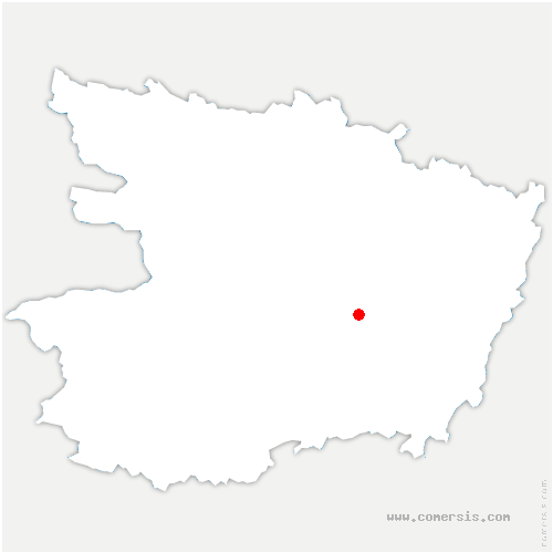 carte de localisation de Grézillé