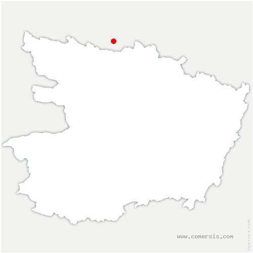 carte de localisation de Guémené-Penfao