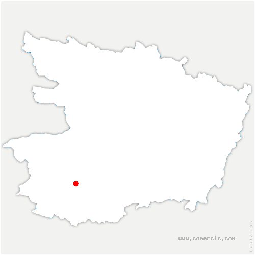 carte de localisation de Jubaudière