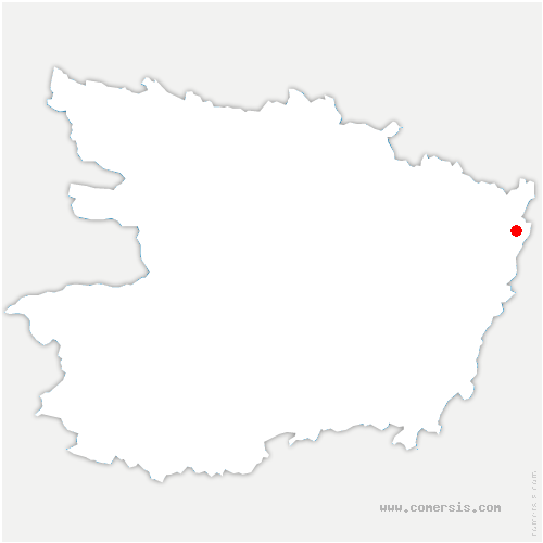 carte de localisation de Loireauxence