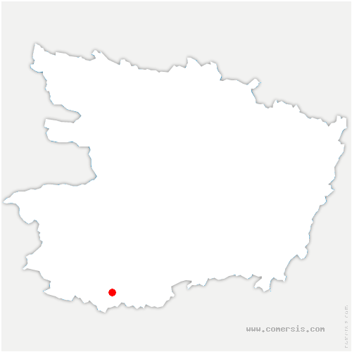 carte de localisation de Maulévrier