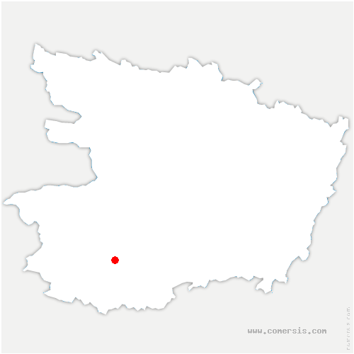 carte de localisation du May-sur-Èvre