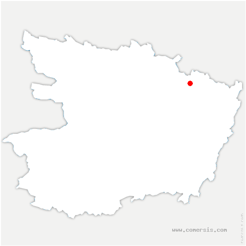 carte de localisation de Montpollin